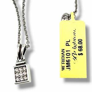 NWT Brighton Meridian Zenith Mini Necklace Reversible